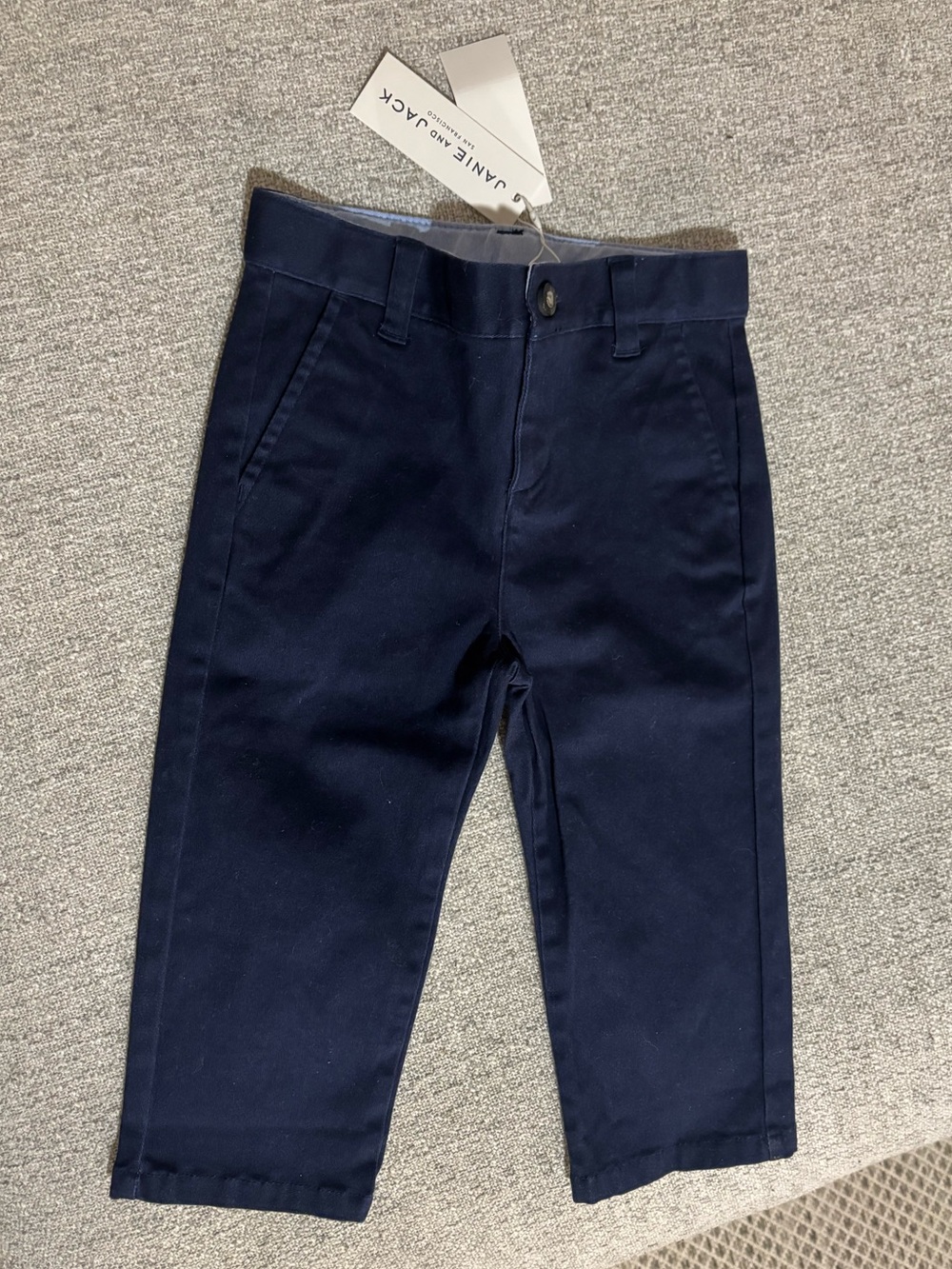 NWT Janie & Jack Navy Pants